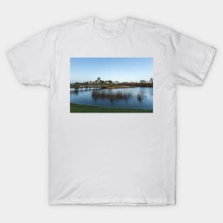 Blue hour on a golf course T-Shirt